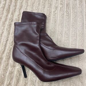 Primark Dark Brown Heeled Boots